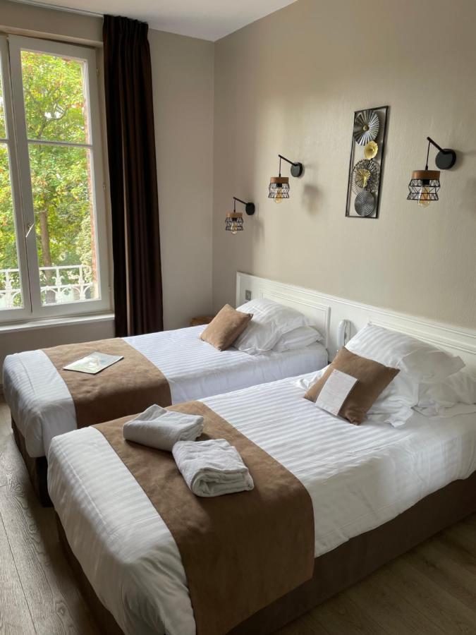 Logis Hotel- Restaurant Le Relais Guillaume De Normandy Saint-Valéry-sur-Somme Eksteriør billede